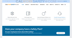 Desktop Screenshot of calworksafety.com